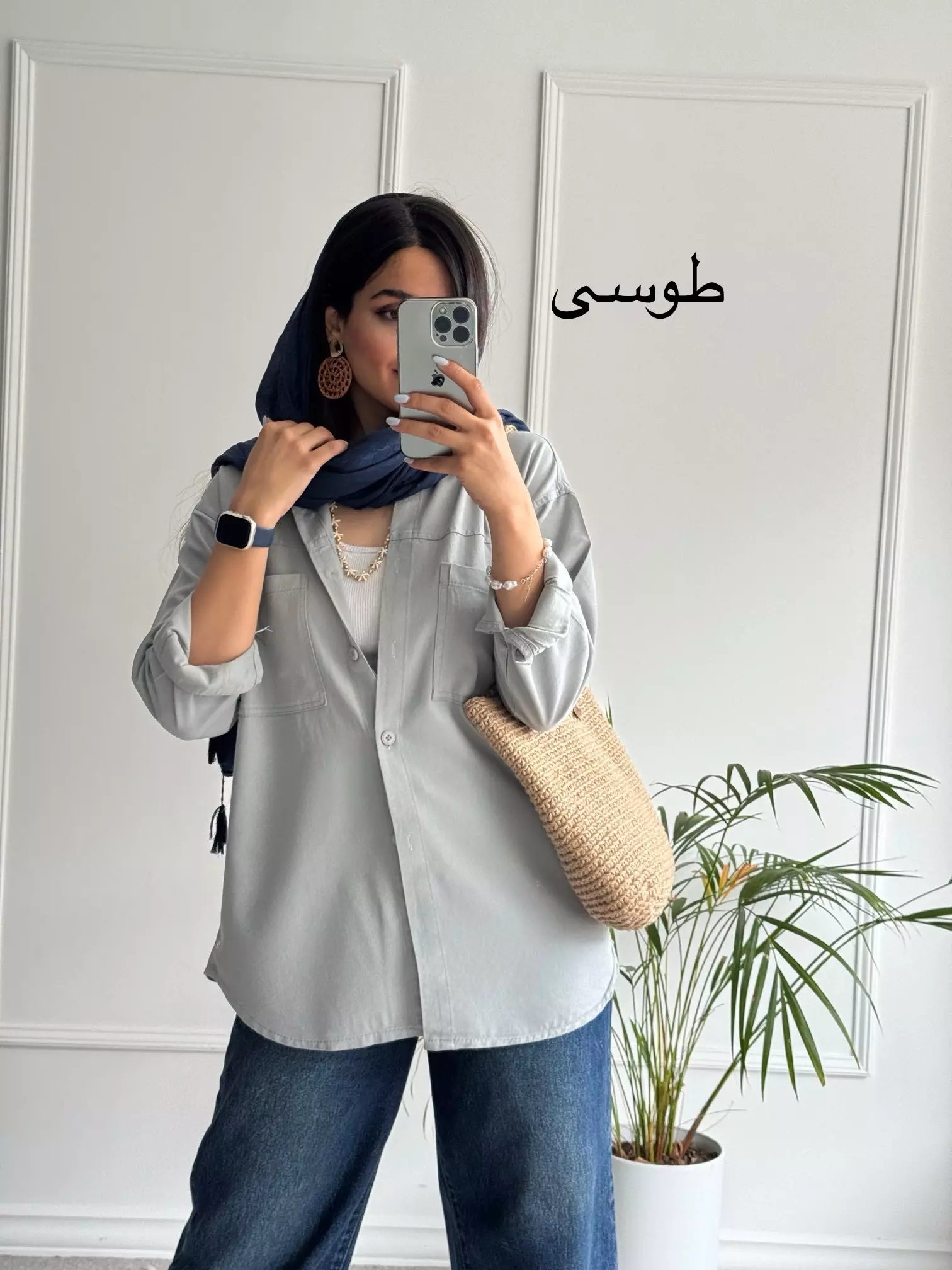 مانتو کتان تیانا